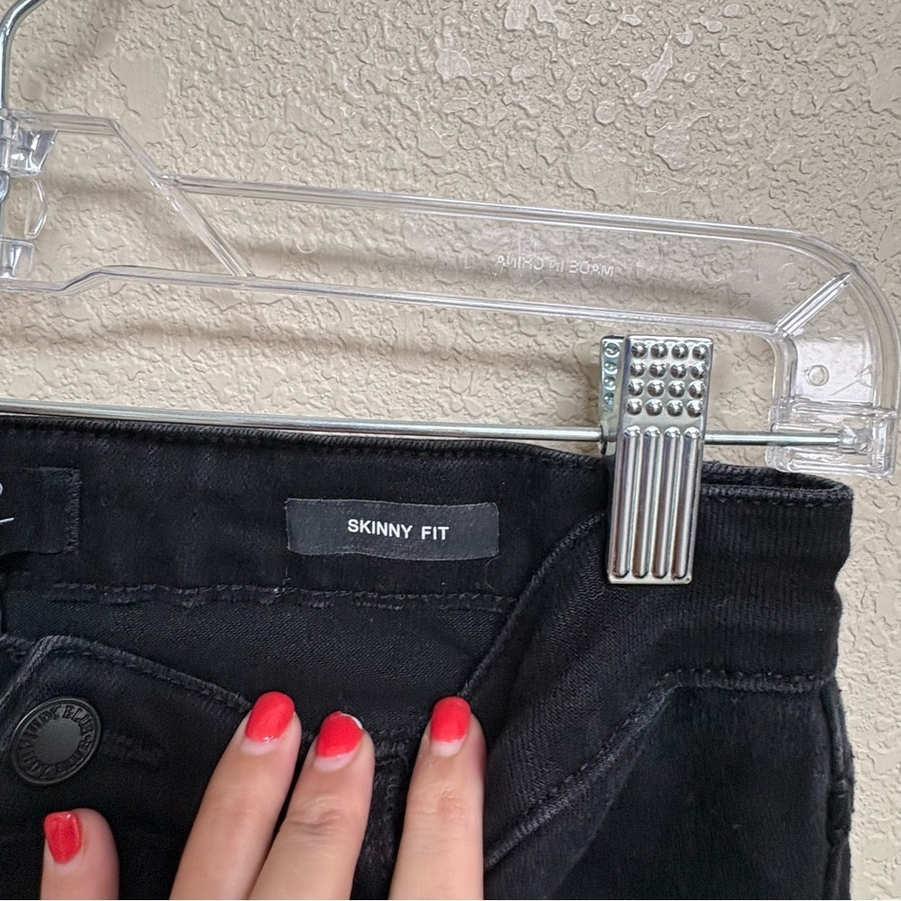 Judy Blue Black Stretch Skinny Raw Hem Ankle Jeans Women’s 11/30 - Picture 7 of 11